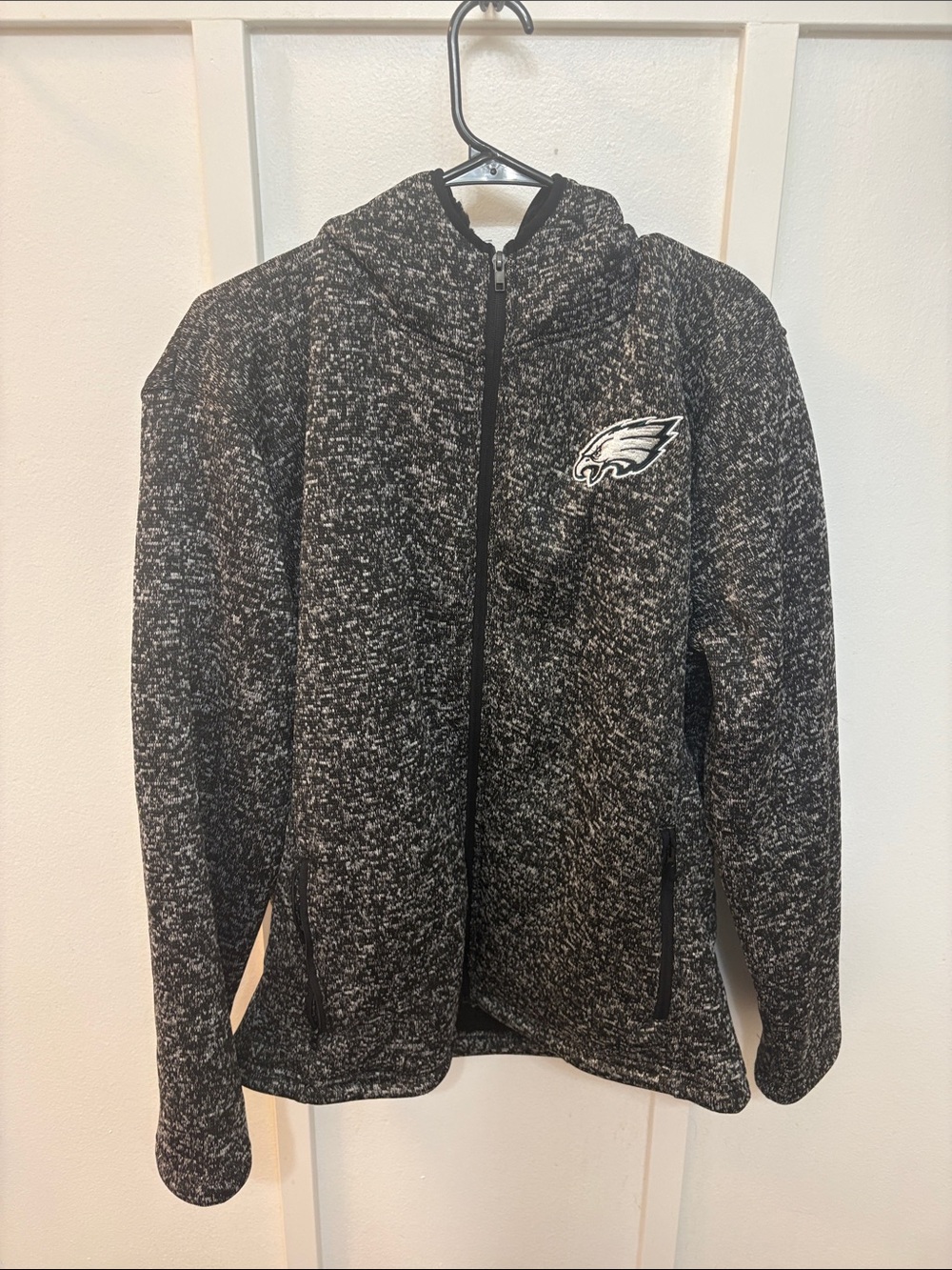 NFL Black Eagles Team Apparel Hoodie with Logo Tag